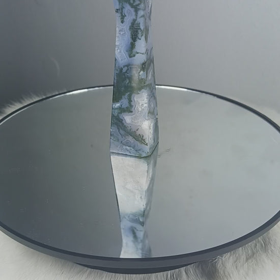 Moss Agate Crystal Tower
Norse Magic Store