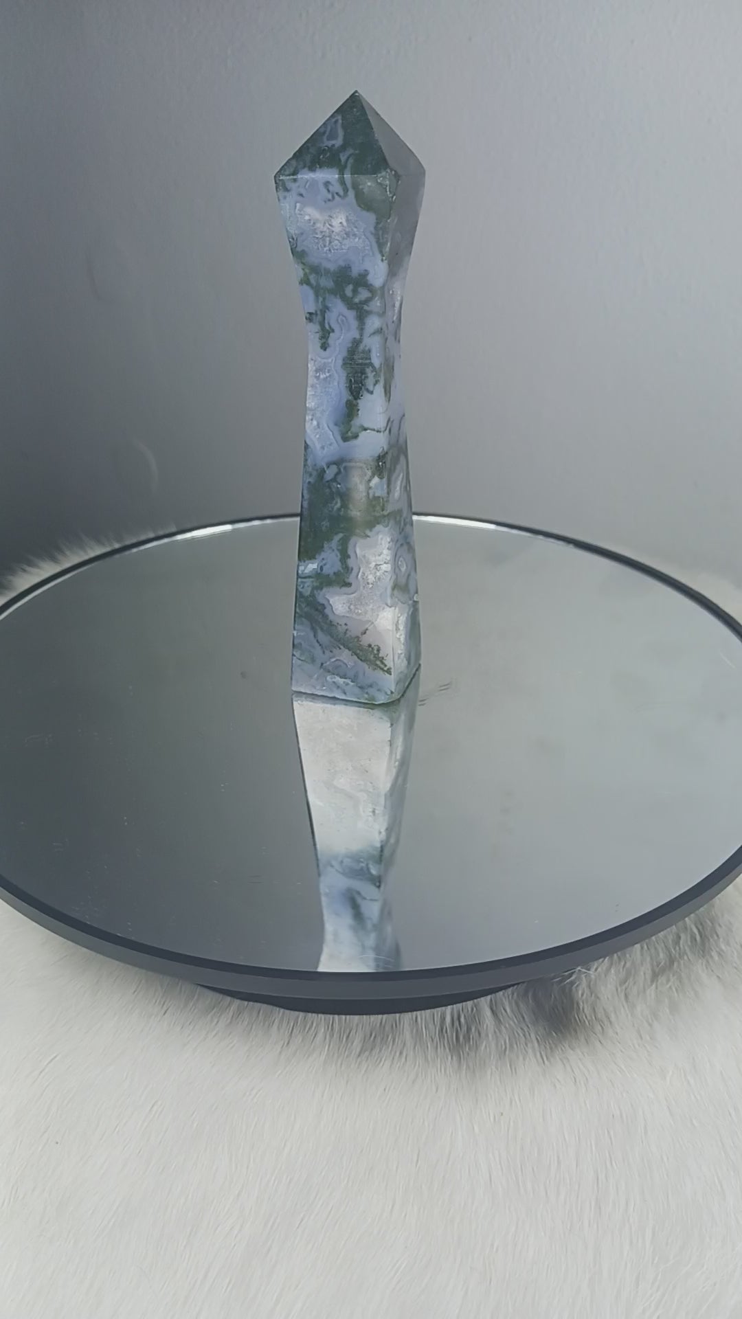 Moss Agate Crystal Tower
Norse Magic Store